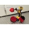 Drill Brush Power Scrubber By Useful Products 5 in W 5 in L Brush, Red R-S-4CO-QC-DB - alternate 6